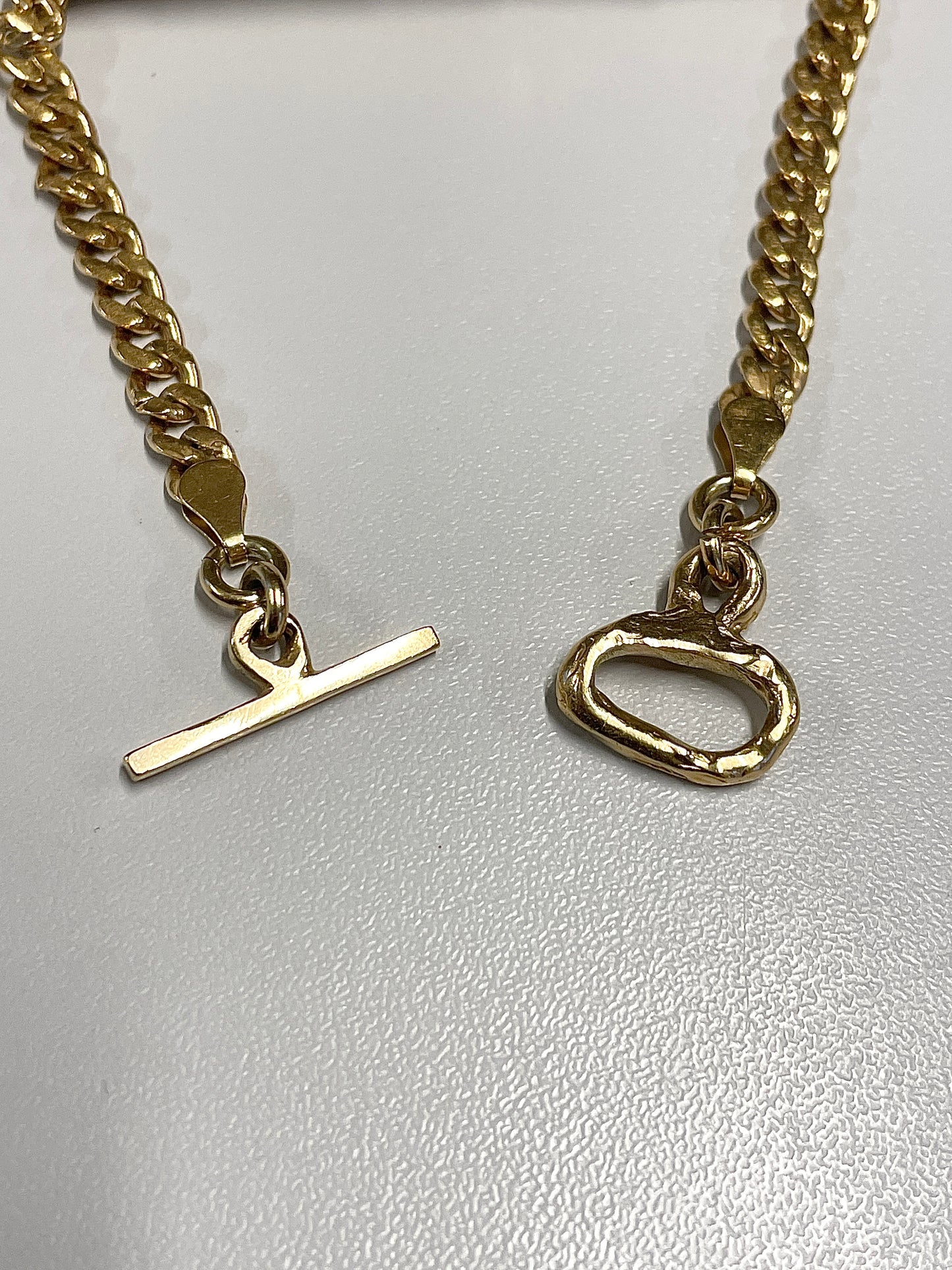 9CT MOLTEN ID BRACELET