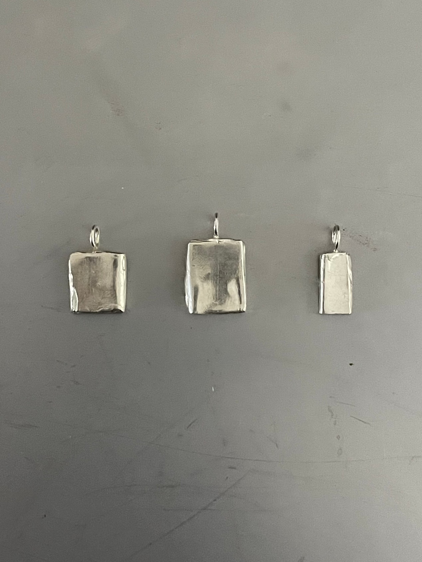 925 BLOCK PENDANTS